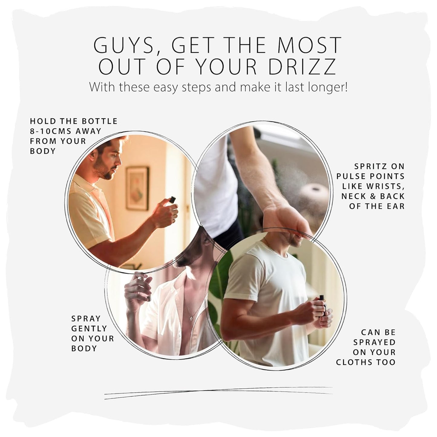 DRIZZ Panther Luxury Eau De Parfum for Men 20ml