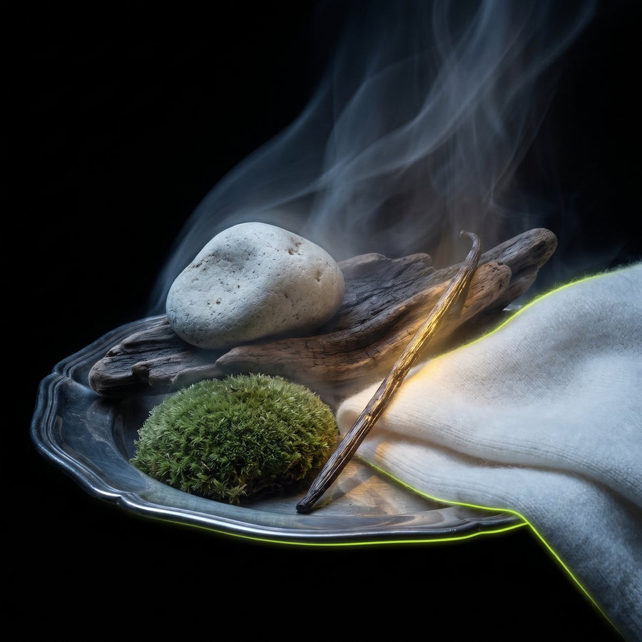 Musk · Oakmoss · Ambergris · Vanilla