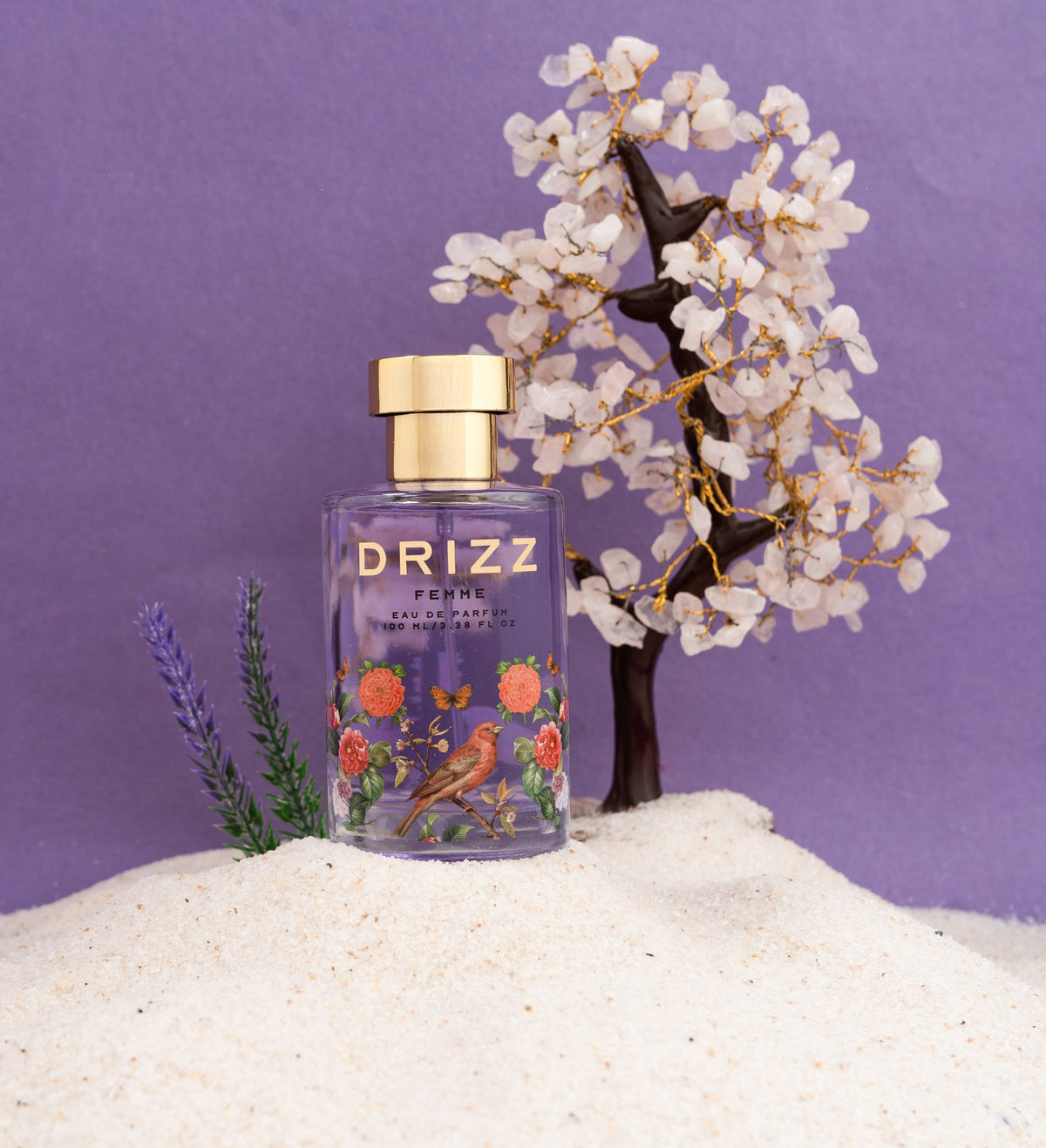 DRIZZ Femme Eau de Parfum lifestyle shot