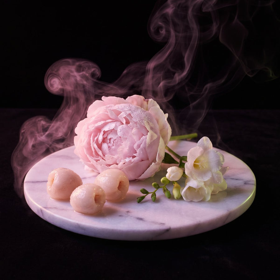 Peony · Litchi · Freesia