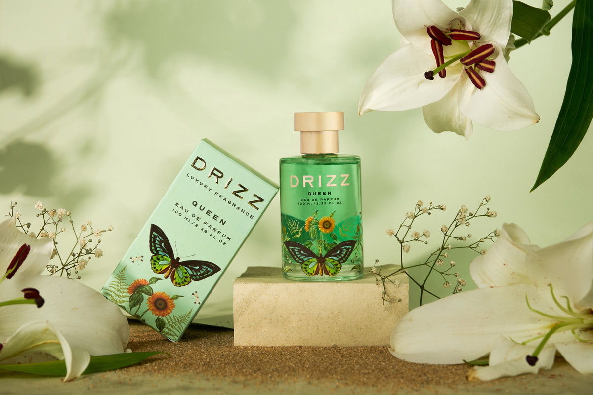DRIZZ Queen Eau de Parfum lifestyle shot
