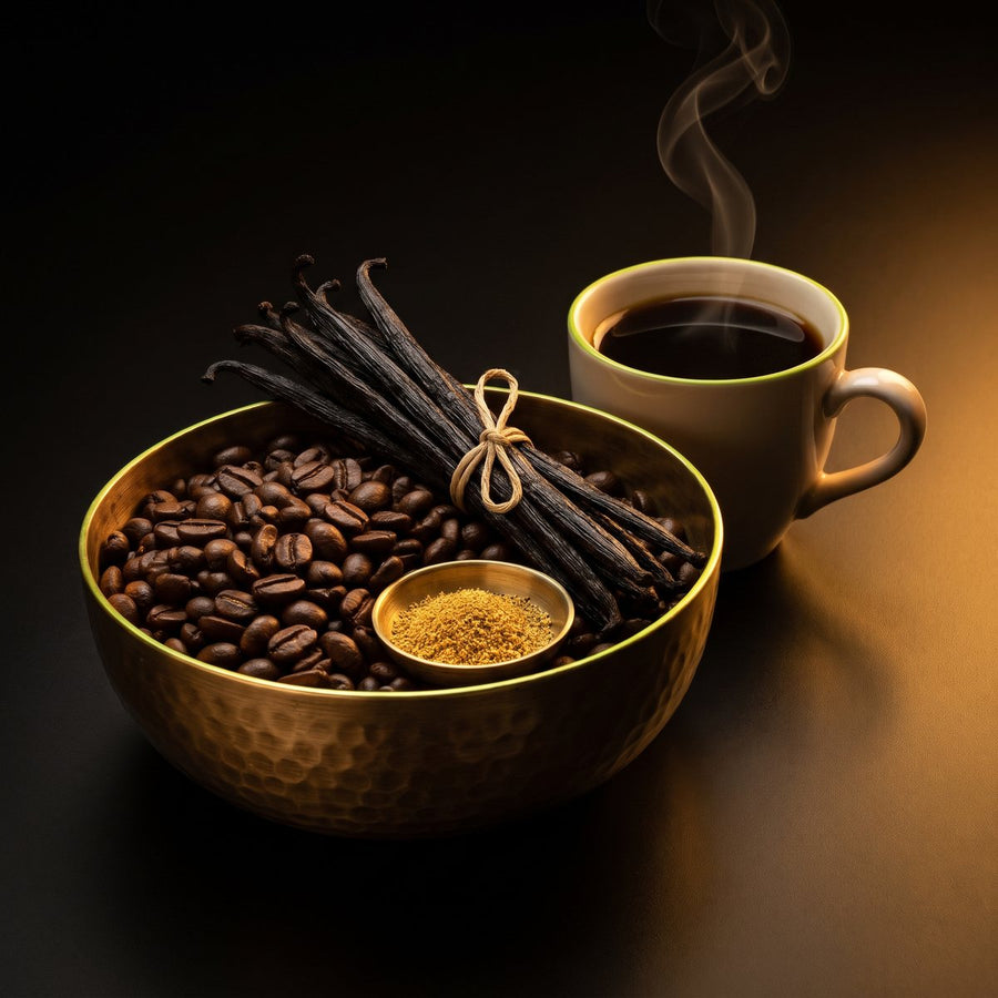 Madagascar Vanilla · Bourbon Vanilla · Coffee