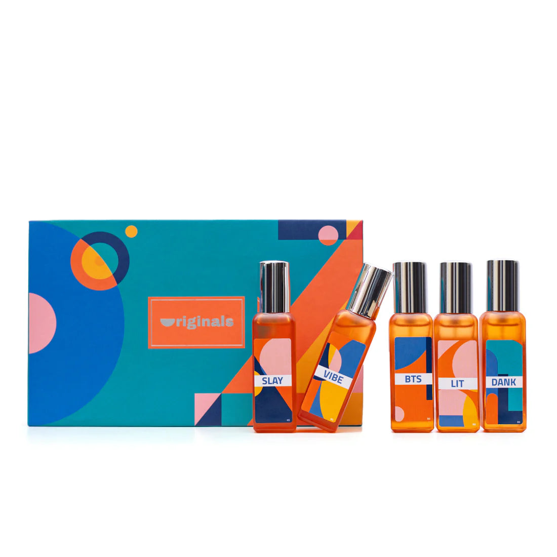 ORIGINALS Premium Perfume Gift Set for Men & Women | Pack of 5 x 20ml | Warm, Spicy, Fresh & Seductive Fragrances | Long Lasting Eau de Parfum