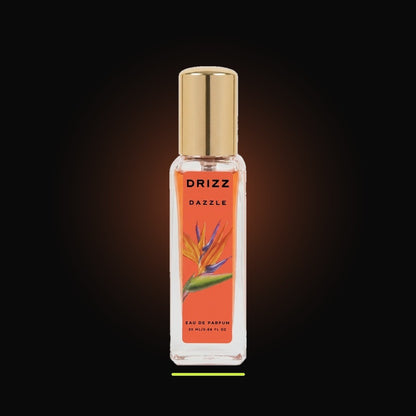 DRIZZ Dazzle 20ml Eau de Parfum — studio shot on black