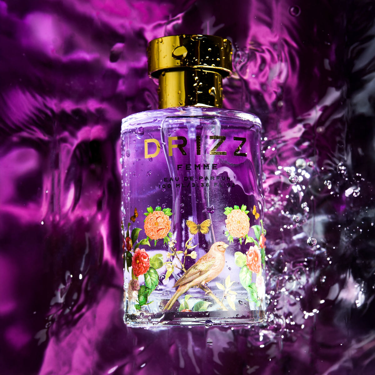 DRIZZ Femme Eau de Parfum lifestyle shot