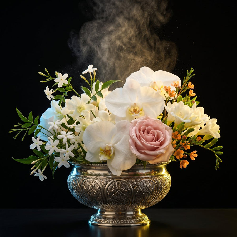 Orchid · Jasmine · Rose · Freesia · Orange Blossom