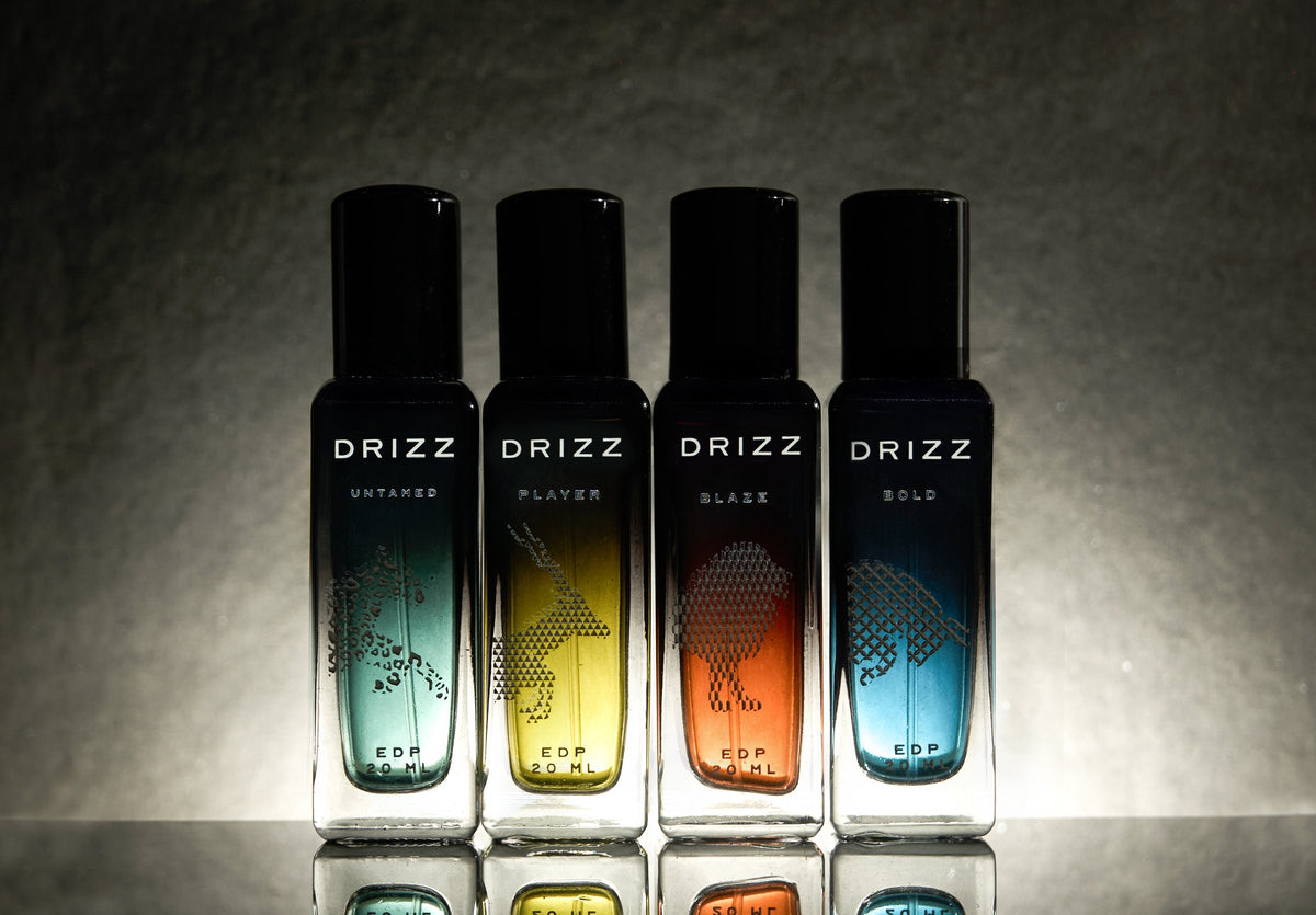 DRIZZ Player Eau de Parfum lifestyle shot