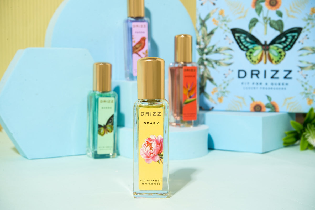 DRIZZ Spark Eau de Parfum lifestyle shot
